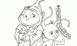 Раскраски Джинглики