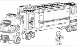 Раскраска LEGO